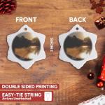 Happy Birthday in Greek Snowflake Ornament