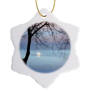 3-inch Greek Happy Birthday Snowflake Ornament