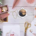 Mykonos Greek Orthodox Church Snowflake Ornament