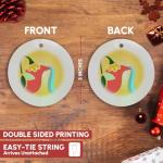 Flowered Greek Pitcher Ornament for Food and Drink