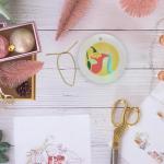 Flowered Greek Pitcher Ornament for Food and Drink