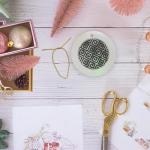 Black and Silver Greek Key Circle Ornament