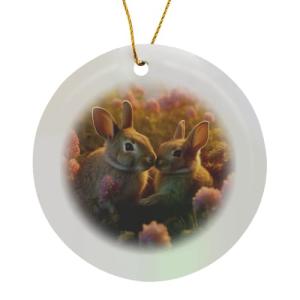 Pegasus Winged Horse Mythology Circle Ornament