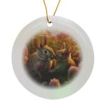 Pegasus Winged Horse Mythology Circle Ornament