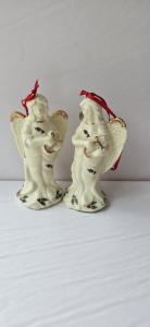 Vintage Greek Lyre Angel Musical Ornament 5”