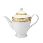 Greek Key 17-pc Tea Set in Gold