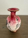 Hand Painted Greek Miniature Harp Vase 4