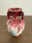 Hand Painted Greek Miniature Harp Vase 4