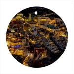 Santorini Christmas Porcelain Ornament Souvenir Gift