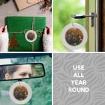 Pegasus Winged Horse Mythology Circle Ornament