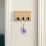 Evil Eye Keychain - Bling Good Luck Charm