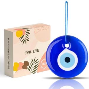 Blue Evil Eye Wall Hanging Ornament 3.5