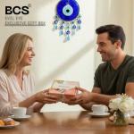 Blue Evil Eye Wall Hanging Ornament 3.5