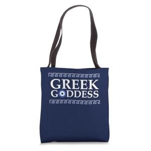 Evil Eye Mati Tote Bag - Greek Pride Gift