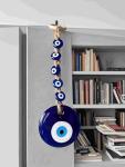Blue Glass Evil Eye Nazar Amulet for Good Luck