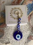 Blue Glass Evil Eye Nazar Amulet for Good Luck