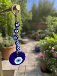 Blue Glass Evil Eye Nazar Amulet for Good Luck