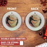 Painted Ancient Greek Amphora Porcelain Ornament