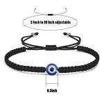 Evil Eye Friendship Bracelets - Blue & Black