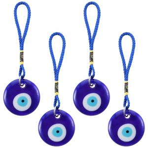 Blue Evil Eye Pendant Set - Good Luck Charms