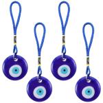 Blue Evil Eye Pendant Set - Good Luck Charms