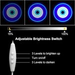 Evil Eye Neon Sign for Home or Bar