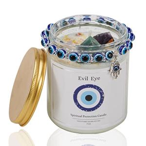LIKEYO Evil Eye Candle for Protection and Luck