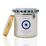 LIKEYO Blue Evil Eye Candle for Protection and Luck