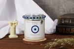 LIKEYO Blue Evil Eye Candle for Protection and Luck