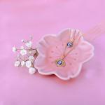 18k Solid Gold Evil Eye Charm for Women