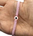 Pink Greek Evil Eye Charm Bracelet for All