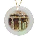 3D Rose Acropolis Temple of Erechtheion Ornament