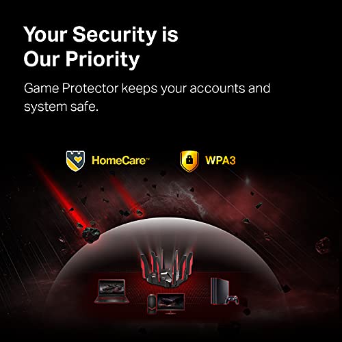 TP-Link AX6600 WiFi 6 Gaming Router - Tri Band