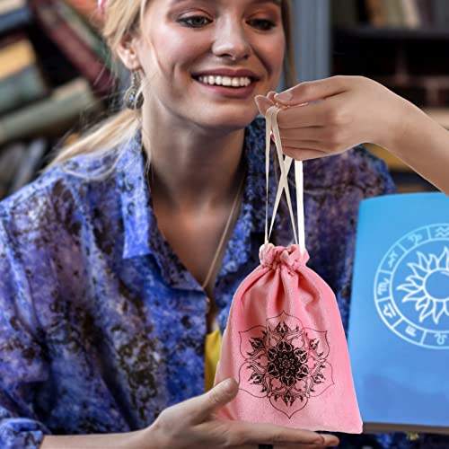 Myripoly Pink Tarot Deck with Guidebook & Pouch