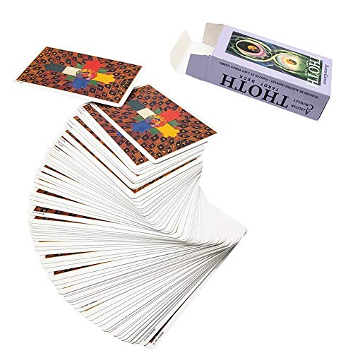 Jamron 78-Piece Thoth Tarot Card Deck