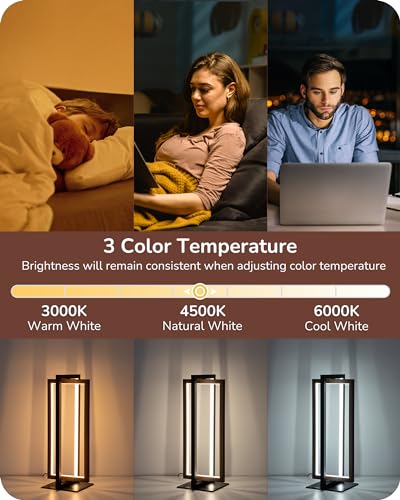 Modern LED Touch Control Dimmable Bedside Lamp