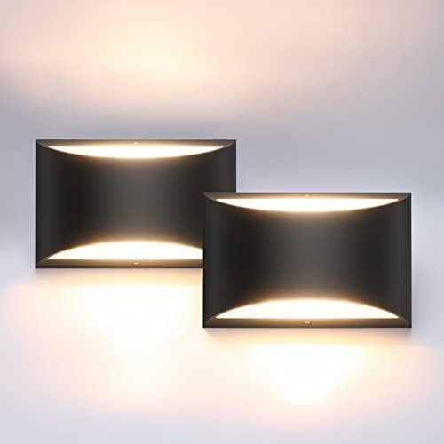 Aipsun Modern LED Wall Sconce Set of 2