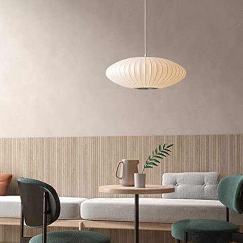 Modern Minimalist Indoor Pendant Light - White