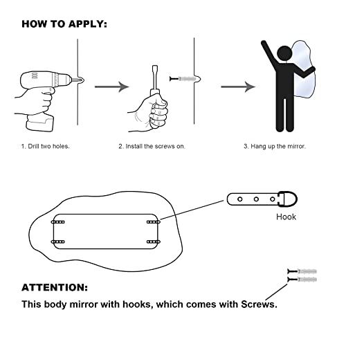 Asymmetrical Wall Mirror for Modern Living Spaces