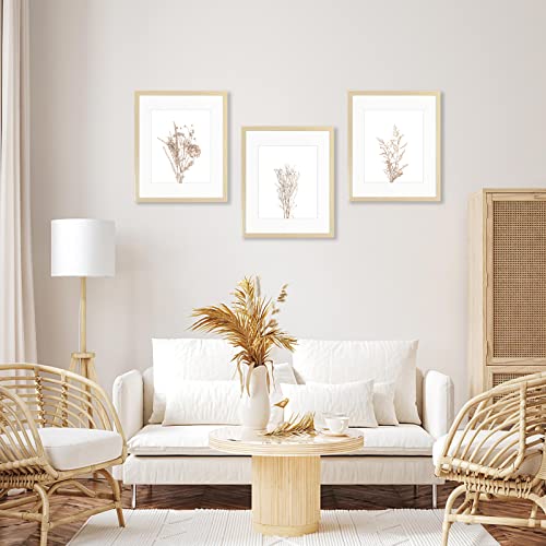 Framed Botanical Wall Art for Minimalist Decor