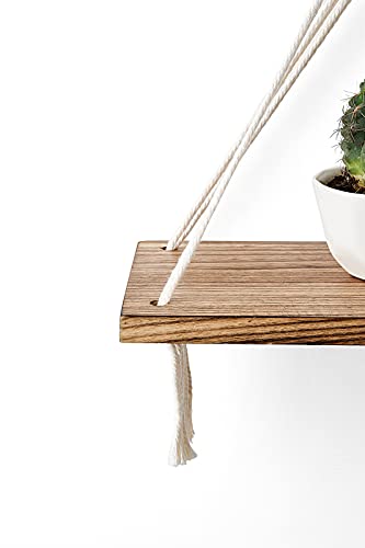 Macramé Wall Shelves - Rustic Minimalist Decor Set