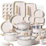 CAROTE 44-Piece Nonstick Cookware and Bakeware Set