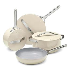Caraway Nonstick Ceramic Cookware Set - 12 Pieces