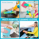 Orighty Eco-Friendly Microfiber Cleaning Cloths - 24 Pack
