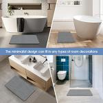 Diatomaceous Earth Bath Mat – Quick Drying, Non-Slip