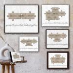 Personalized Puzzle Wall Art for Moms & Kids