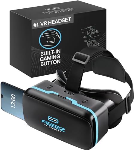 VR Headset for iPhone & Android with Action Button