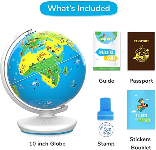 Interactive Educational Globe for Kids Ages 4-10