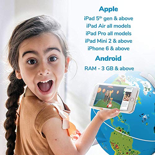 Interactive Educational Globe for Kids Ages 4-10