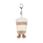 Jellycat Coffee-To-Go Bag Keychain